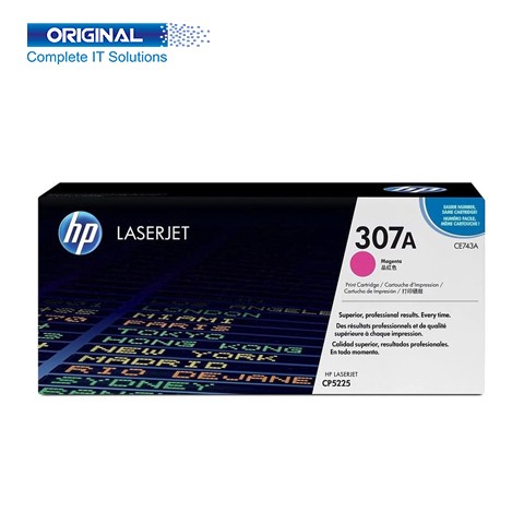 HP 307A Magenta Original Color LaserJet Toner (CE743A)