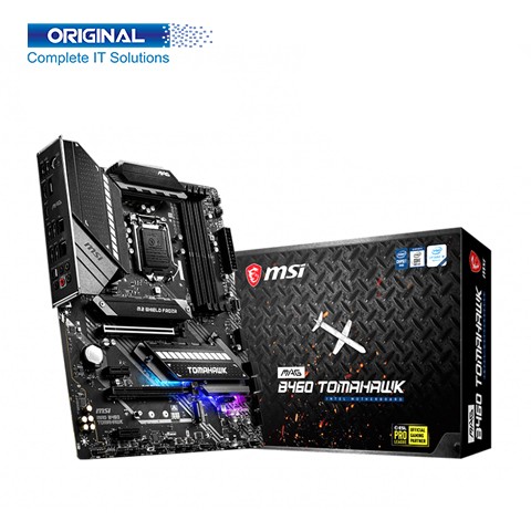 MSI MAG B460 TOMAHAWK 10th Gen DDR4 Intel LGA1200 Motherboard