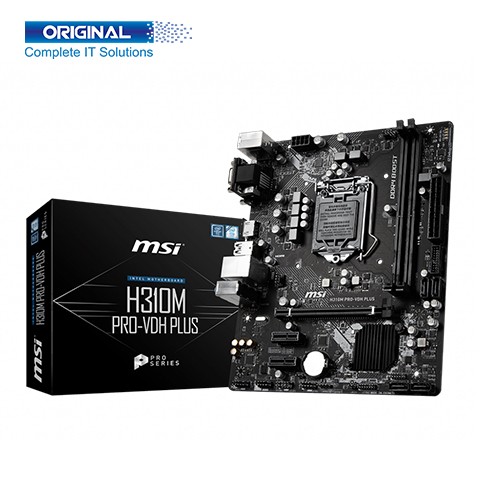 MSI H310 Pro-VDH Plus 8th and 9th Gen DDR4 LGA1151 Motherboard