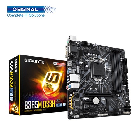 Gigabyte B365M DS3H DDR4 8th-9th Gen Intel LGA1151 Socket Motherboard