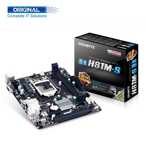 Gigabyte GA-H81M-S DDR3 4th Gen Intel LGA1150 Socket Motherboard