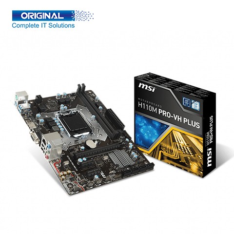 MSI H110M Pro-VH Plus 6th Gen DDR4 LGA1151 Motherboard