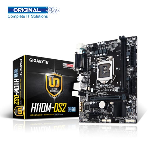 Gigabyte GA H110M DS2 DDR4 6th-7th Gen Intel LGA1151 Socket Motherboard