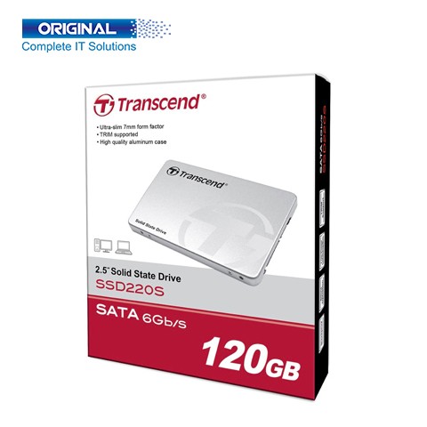 Transcend SSD220S 120GB 2.5 Inch 6GB/s  Sata  Solid State Drive