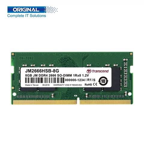 Transcend 8GB DDR4 2666MHz Laptop RAM