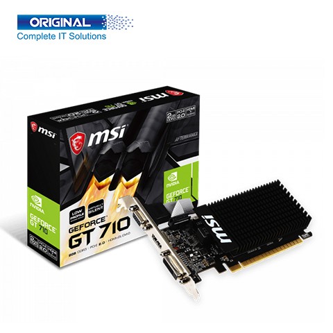 MSI GeForce GT 710 2GB 2GD3H LP Gaming Graphic Card