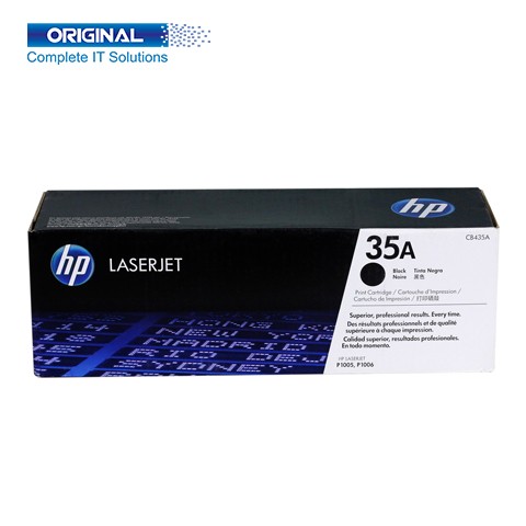 HP 35A Black Original LaserJet Toner (CB435A)