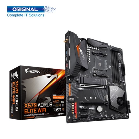 Gigabyte X570 AORUS ELITE WI-FI DDR4 AM4 Socket AMD Motherboard