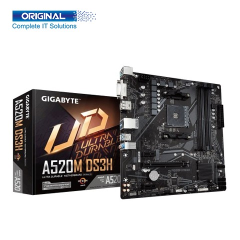 Gigabyte A520M DS3H DDR4 AM4 Socket AMD Motherboard