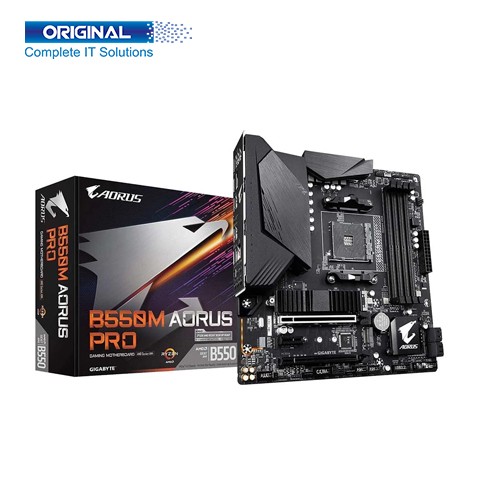 Gigabyte B550M Aorus  Pro AMD 3rd Gen Micro ATX AM4 Socket AMD Motherboard