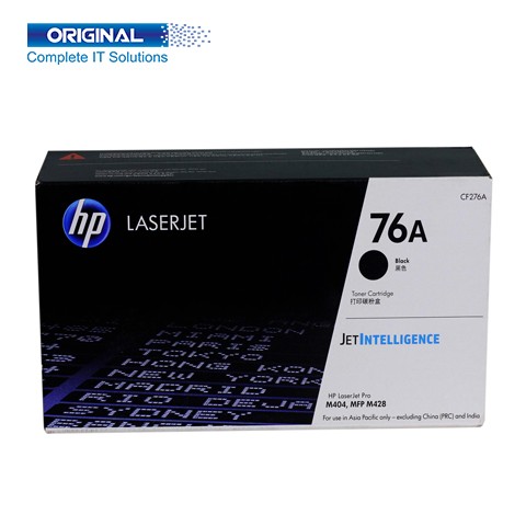 HP 76A Black Original LaserJet Toner  (CF276A)