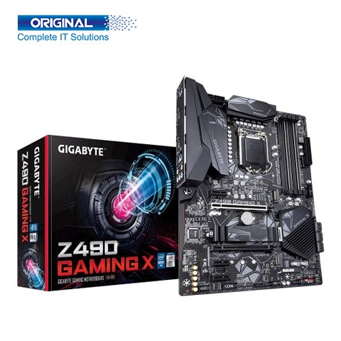 Gigabyte Z490 GAMING X DDR4 10th Gen Intel LGA1200 Socket ATX Motherboard