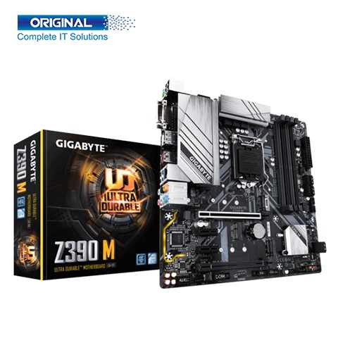 Gigabyte Z390  M DDR4 8th/9th Gen Intel LGA1151 Socket Micro ATX Motherboard