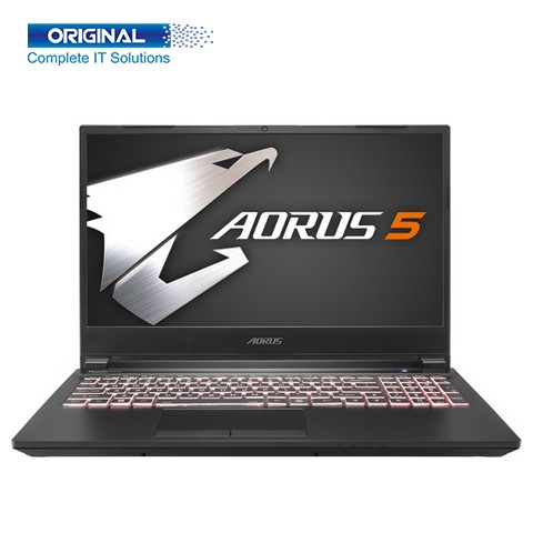 Gigabyte Aorus 5 SB Core i7 10th Gen 10750H,16GB (8GBx2),512 GB NVMe SSD,GTX 1660 Ti DDR6 6GB Graphics,15.6 Inch FHD Gaming Laptop