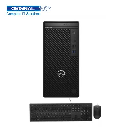 Dell OptiPlex 3080 10th Gen Intel Core i5 10500 Intel B460 Chipset,4GB,1TB HDD,DVD Rw,Black Tower Brand PC