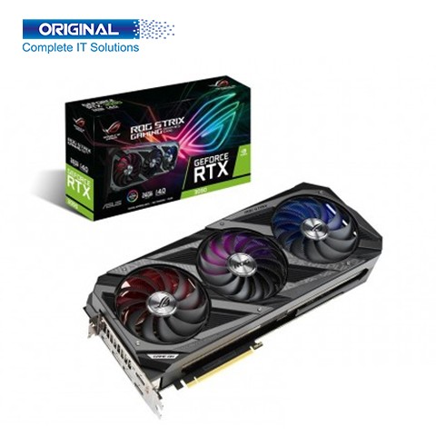 ASUS ROG STRIX NVIDIA GeForce RTX 3090 OC Edition 24GB GDDR6X Gaming Graphics Card