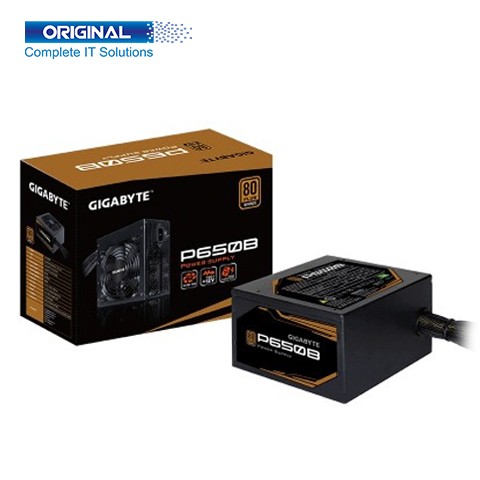 Gigabyte P650B 650W Non Moduler 80 Plus Bronze Certified Power Supply