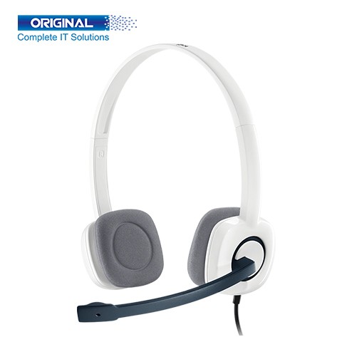 Logitech H150 Stereo Headphone (White)