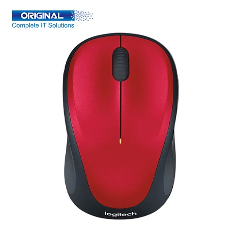 Logitech M235 Wireless Mouse (Red)