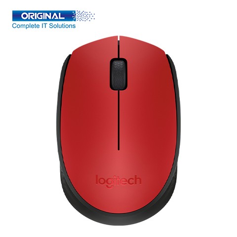 Logitech M170 Wireless Red-Black Mouse